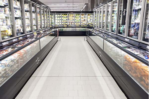 Food cabinet chiller